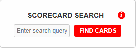 Scorecard Search Tool