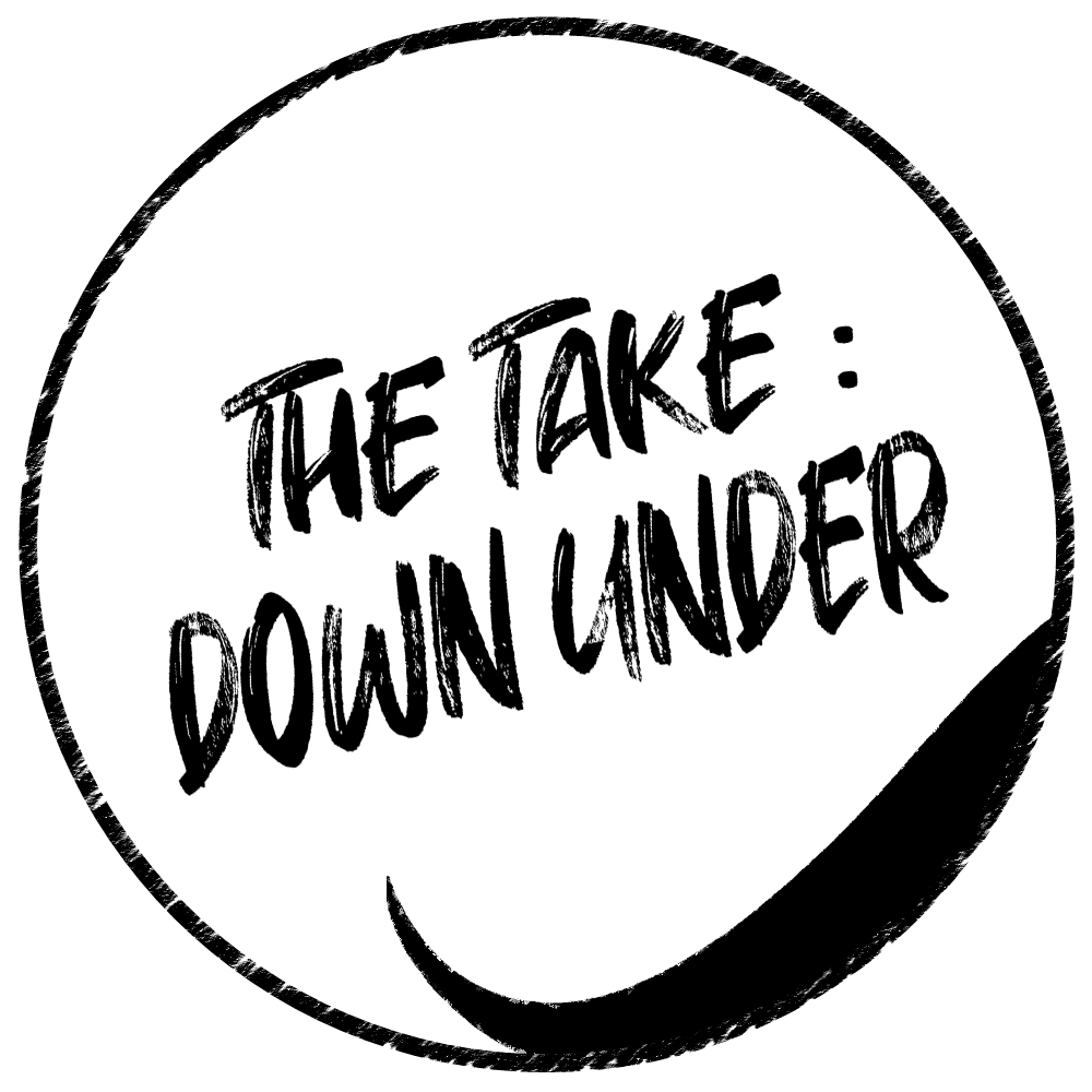 The Take Down Under Logo